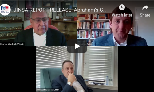 Watch Webinar on JINSA’s New Report “Abraham’s Command: Relocating Israel to CENTCOM’s Area of Responsibility”